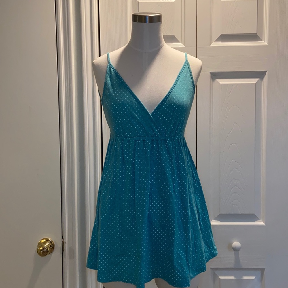 J.Crew Factory Polka Dot Sleeveless Top